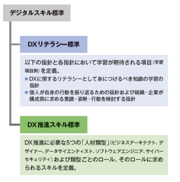 デジタルスキル標準の全体図