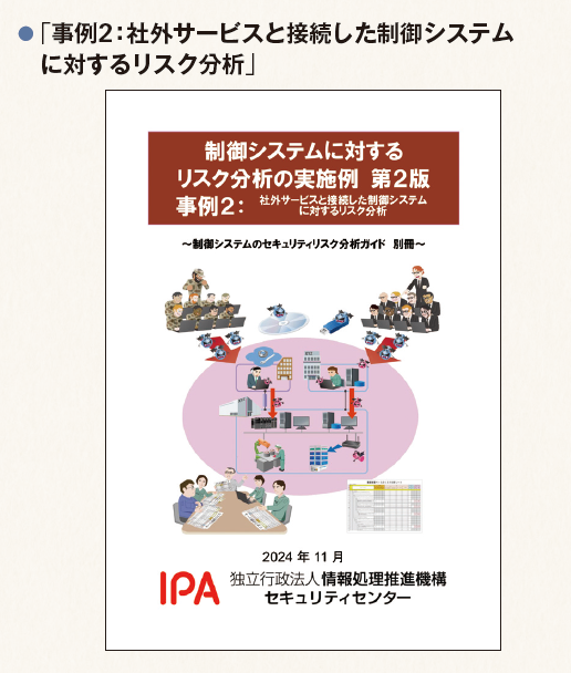 「 事例2 社外サービスと接続した制御システム に対するリスク分析」の表紙画像