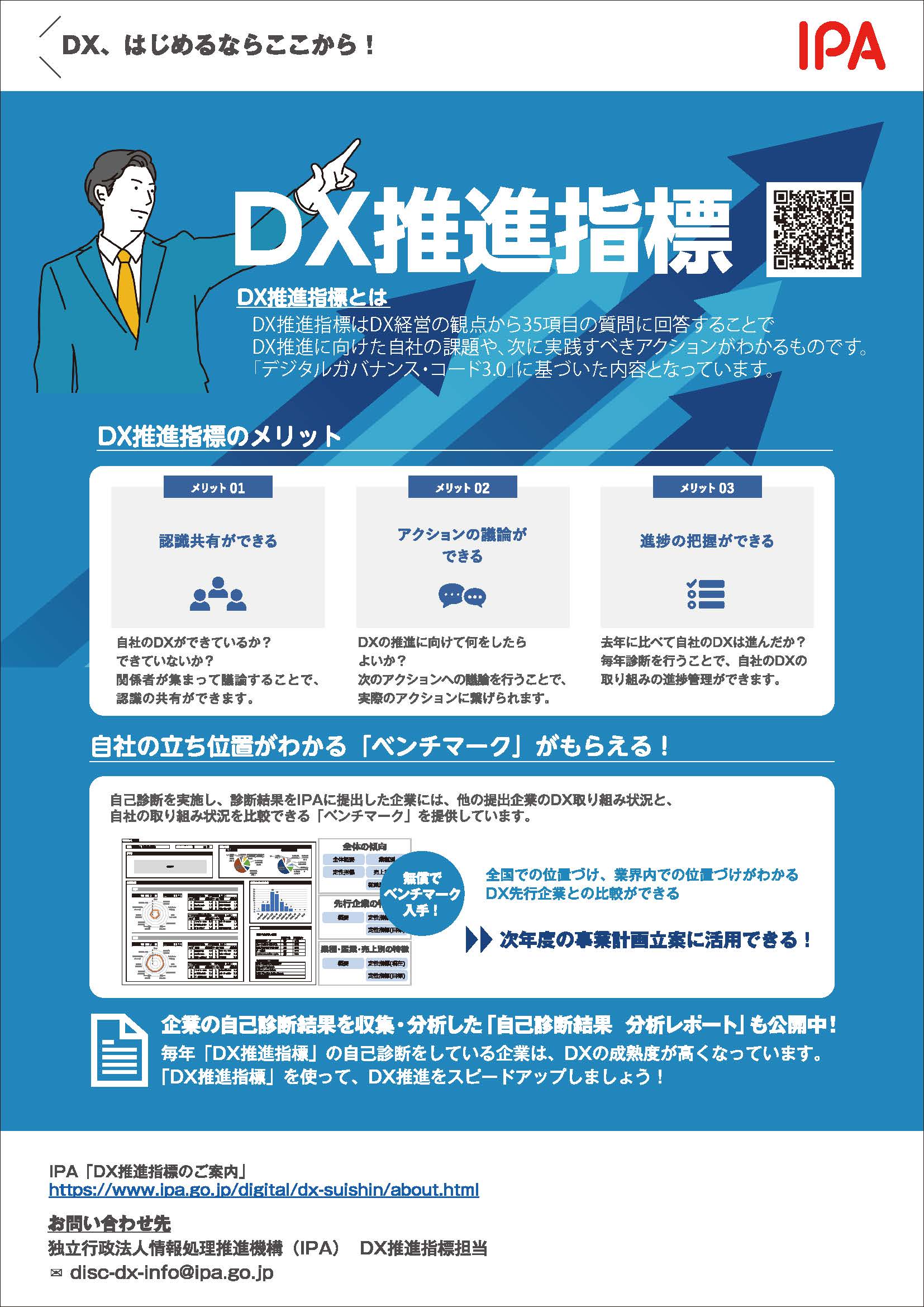 DX推進指標リーフレット
