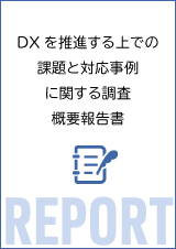 DXを推進する上での課題と対応事例に関する調査 概要報告書