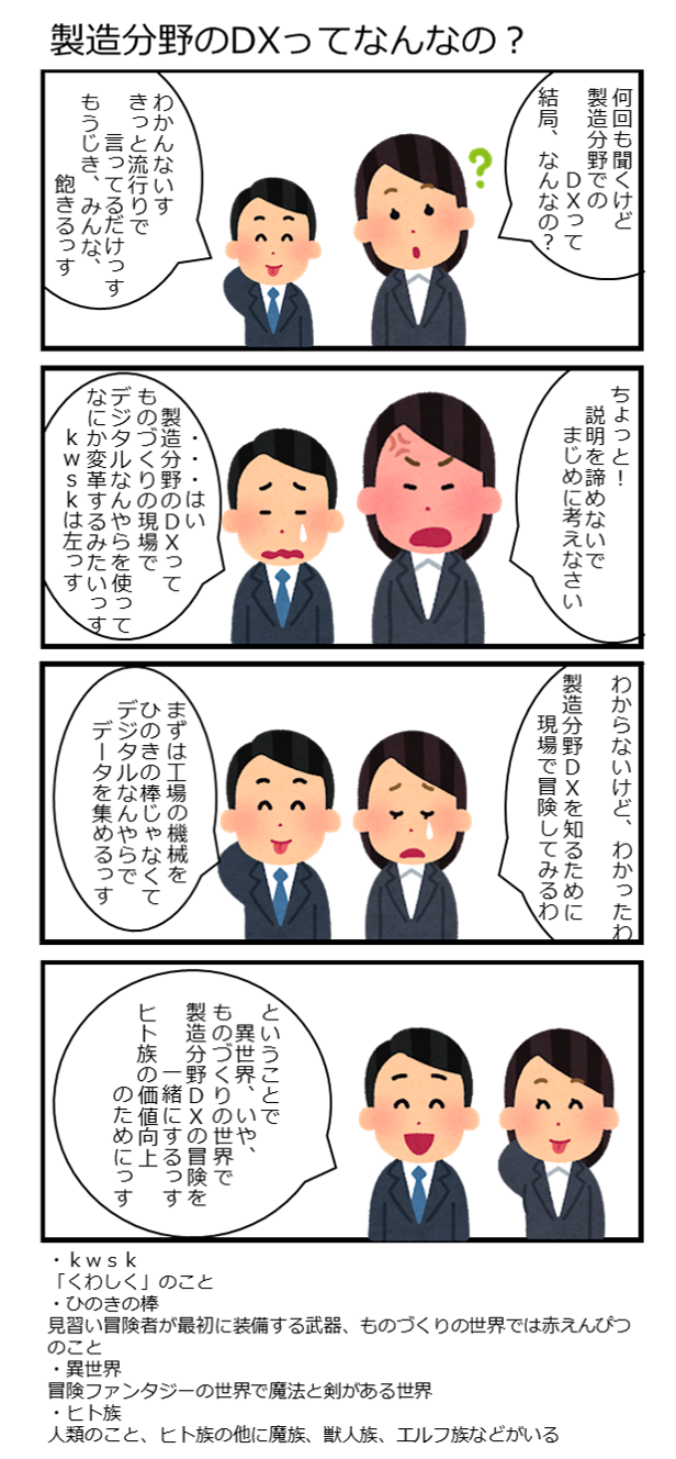 製造分野のDXとは