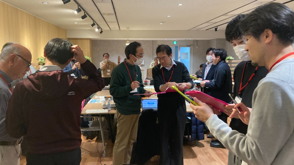 2人組みディスカッションの様子