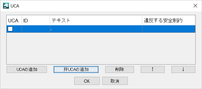 非UCA追加