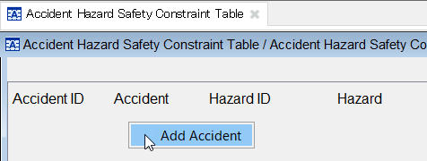 Add Accident Menu