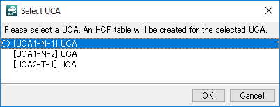 Select UCA