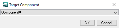 Target Component Dialog
