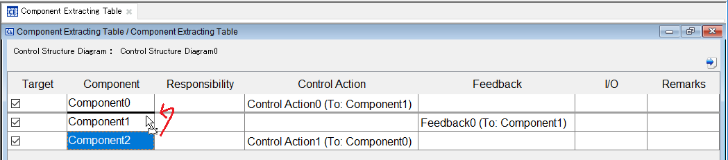 Changing the Order of the Components