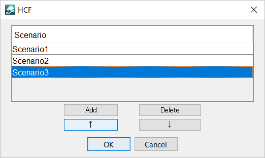 Changing the order of Scenarios