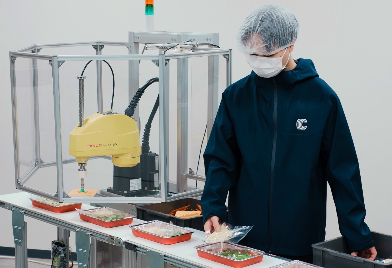 小型協働パレタイズロボット「Palletizy」の画像