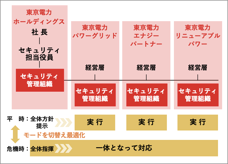 図表：東京電力ホールディングスの取組みの図